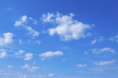 mavi gökyüzü arkaplanı, bulutlar ve mavi gökyüzü, güzel gökyüzü      