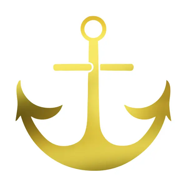 Geleneksel Japon Aile Arması Logosu Beyaz Arka Planda Altın Rengi — Stok fotoğraf