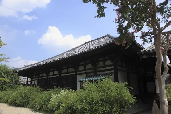 Pintoresca Vista Antiguo Santuario Japonés —  Fotos de Stock