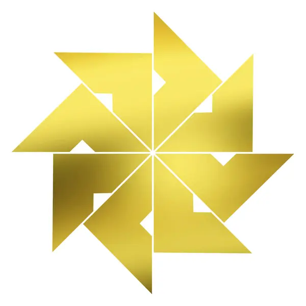 Traditionelle Japanische Familienwappen Logo Illustration — Stockfoto