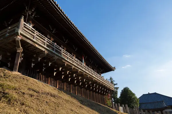 Vue Majestueuse Ancien Sanctuaire Japonais — Photo