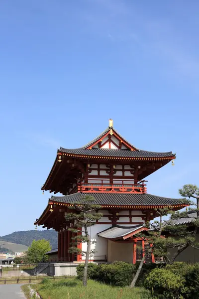 Representação Cênica Santuário Japonês Reverenciado — Fotografia de Stock