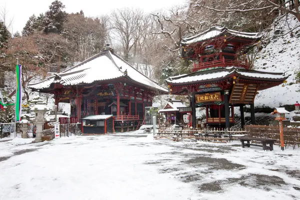 Vista Dell Edificio Del Tempio Architettura Tradizionale Giapponese — Foto Stock