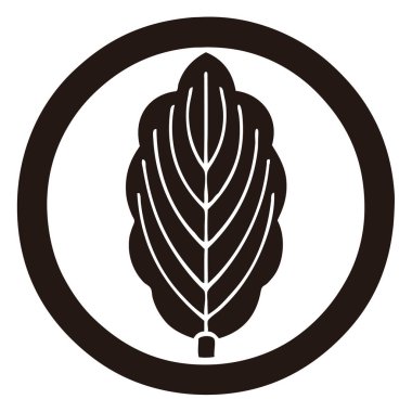 Beyaz arkaplanda siyah çiçek logosu var.