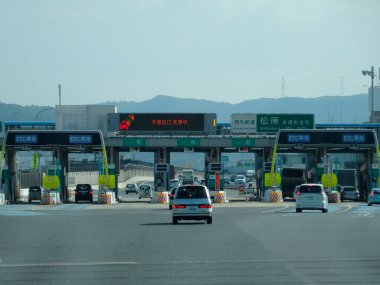 Şehirdeki otoyol manzarası