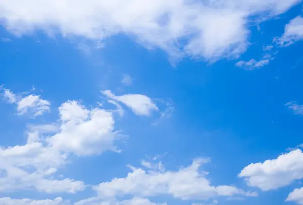 Beautiful Blue Sky Background White Clouds — Stock Photo, Image