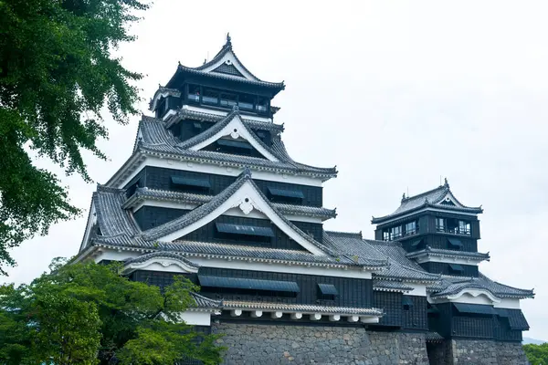 Kumamoto Castle Kumamoto City One Most Impressive Castles Japan — Stock Photo, Image