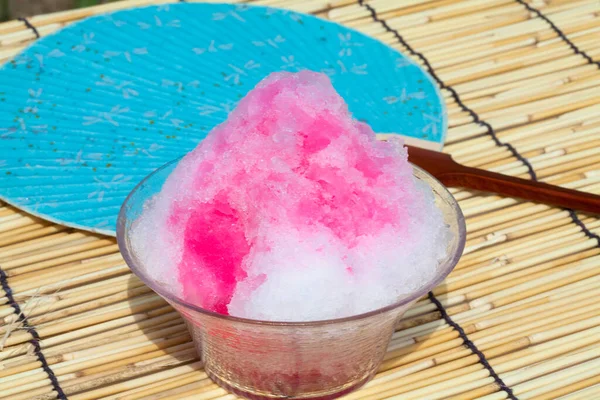 Asian Summer Japanese Shaved Ice — Stock Photo, Image