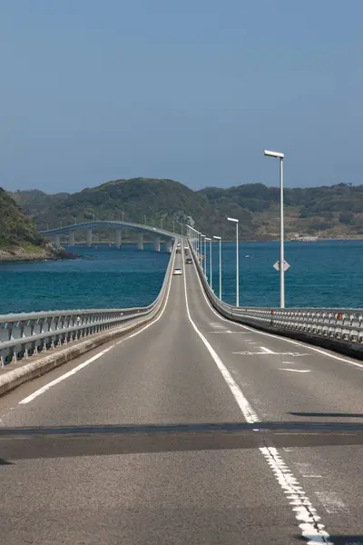 Beautiful View Tsunoshima Bridge Shimonoseki Yamaguchi Prefecture Japan — Stock Photo, Image