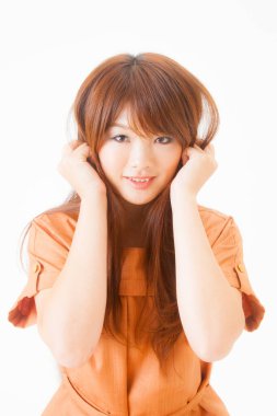 Asyalı kadın portresi