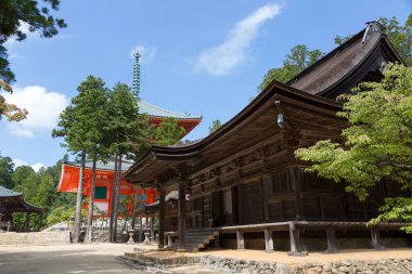 Eski geleneksel Asyalı yapı detayı 