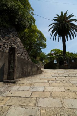 Hollanda yamacının güzel manzarası (Oranda-zaka), Nagasaki, Japonya