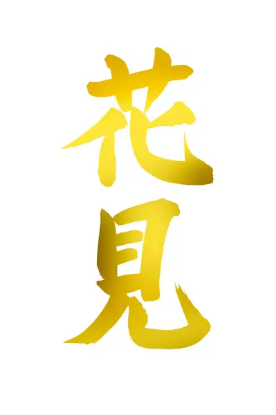 Symboles Calligraphiques Chinois Image Conceptuelle Des Hiéroglyphes — Photo