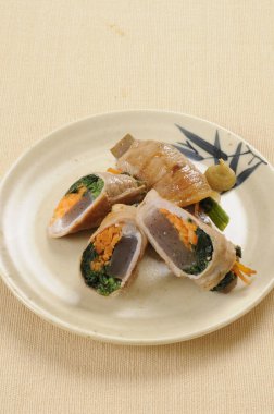 Lezzetli Japon yemeklerini yakından çek. 