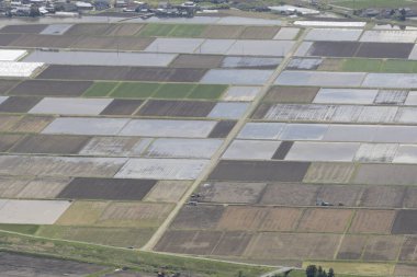 Kırsal alanların havadan görünüşü