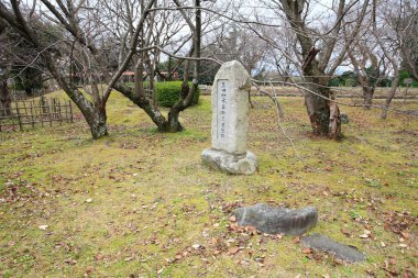 Çince sembollü taşların görünüşü, anıt konsept