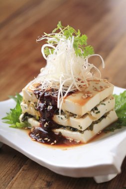 Geleneksel Japon mutfağı yakın çekim görüntüsü