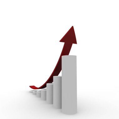 İş dünyasının renkli şablonu