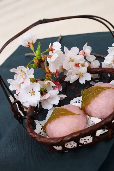 Japonya Kiraz Çiçekleri Sakura Çiçekleri — Stok fotoğraf