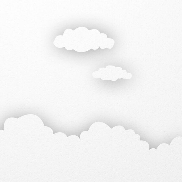 sky with clouds, illustration