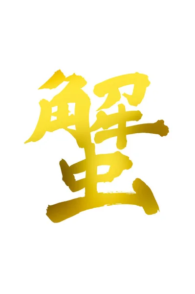 Chinesische Kalligraphie Symbole Konzeptionelles Bild Von Hieroglyphen — Stockfoto