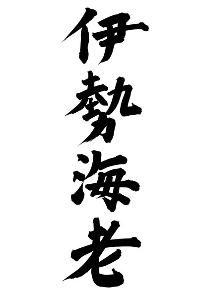 Κινεζική Καλλιγραφία Σύμβολα Εννοιολογική Εικόνα Της — Φωτογραφία Αρχείου