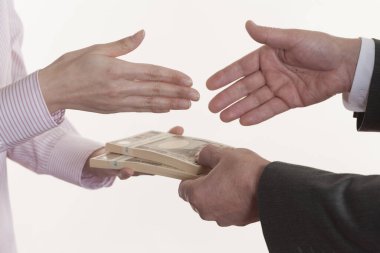 Japon Yen banknot yığını, finans kavramı geçmişi 