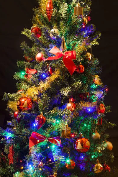 Χριστουγεννιάτικο Δέντρο Δώρα — Φωτογραφία Αρχείου