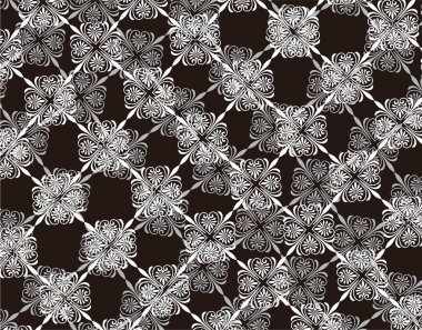 Kusursuz desen. Klasik dekoratif süs..                   