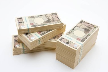 Japon para birimi, Yen banknotları yığını, finansal geçmiş 