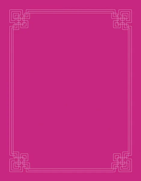 Decoratieve Frame Roze Achtergrond Voor Ontwerp — Stockfoto