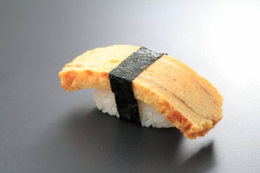 Taze suşi, Japon yemeği yakın plan.