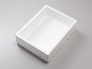 tasarım için beyaz kare kutu