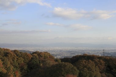 Kyoto 'da güzel bir sonbahar, Japonya