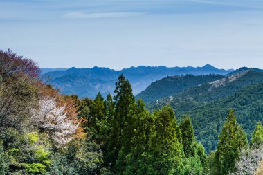 Dağların güzel manzarası