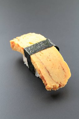 Taze suşi, Japon yemeği yakın plan.