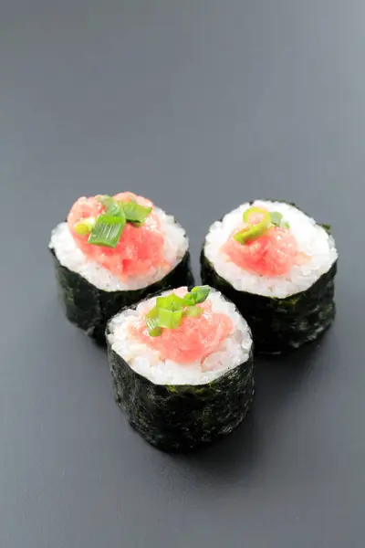Fresh Sushi Japanese Food Closeup — Stock Photo, Image