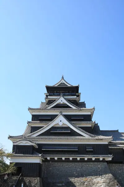 Berühmtes Historisches Gebäude Der Kumamoto Burg Nördlichen Kyushu Japan — Stockfoto