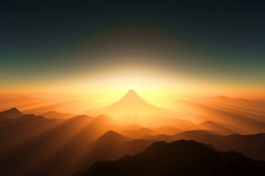 Fuji Dağı 'nın doğuşu