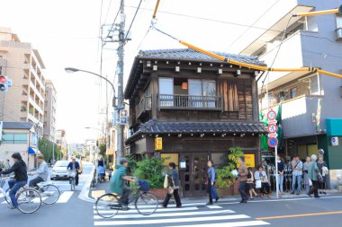 Eski şehir tarihi mimarisinin görkemli manzarası 