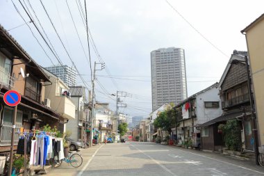 Tokyo şehri manzarası, Japonya.