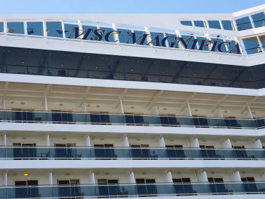 MSC lüks yolcu gemisi, seyahat konsepti