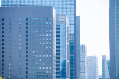 Şehrin modern binası 