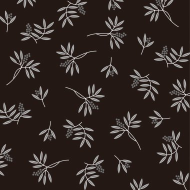 El çizimi çiçek çizimi. Tekstil, kitap ve ambalaj kağıdı şablonu