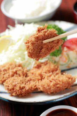 Lezzetli Japon yemeklerine yakın çekim 
