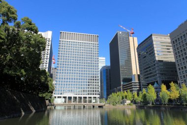 modern binalar tokyo City, Japonya