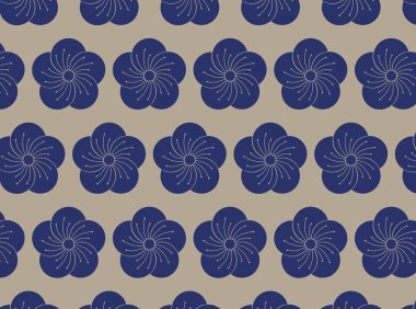 Dekoratif süslemeli kusursuz desen