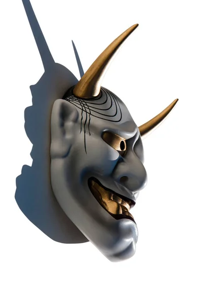 Traditional Japanese Hannya Demon Mask — Stock Photo, Image