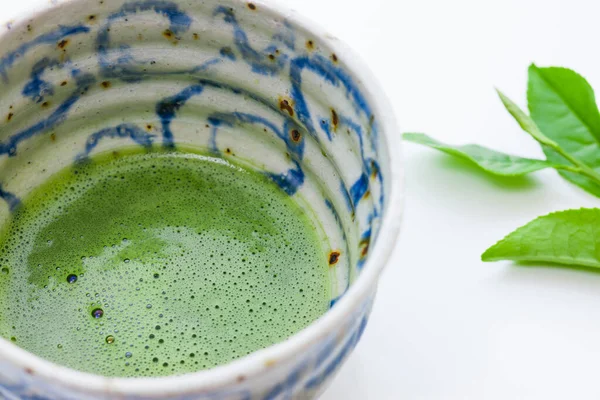 Naneli Taze Yeşil Kibrit Çayı — Stok fotoğraf