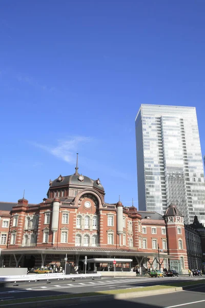 Tokyo Station Porten Till Tokyo Japans Huvudstad — Stockfoto